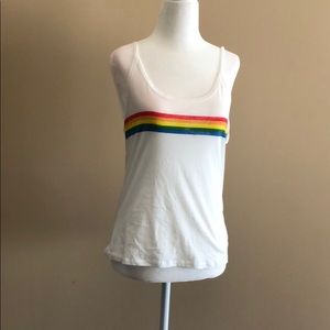 Rainbow tank top